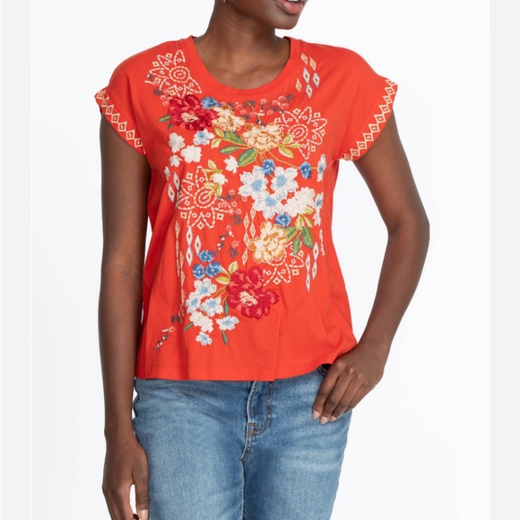 Johnny Was Tops - Johnny Was Josephine Tshirt